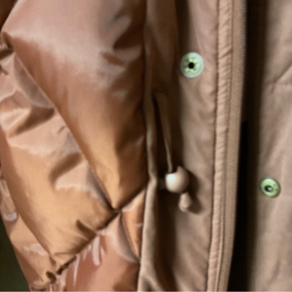 Vintage Talbots Heavy Down Long Riding Jacket EUC - Picture 9 of 10